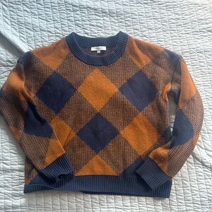 Madewell checkered sweater